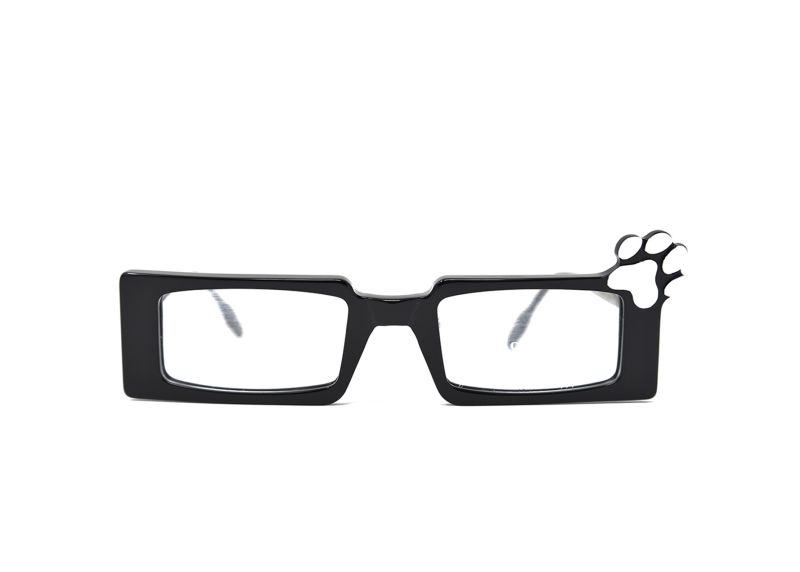 Montatura originale occhiali da donna zampa cane